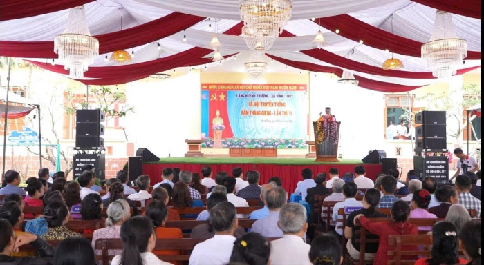 Đặc sắc lễ hội rằm tháng giêng lần thứ VI tại xã Vĩnh Thủy