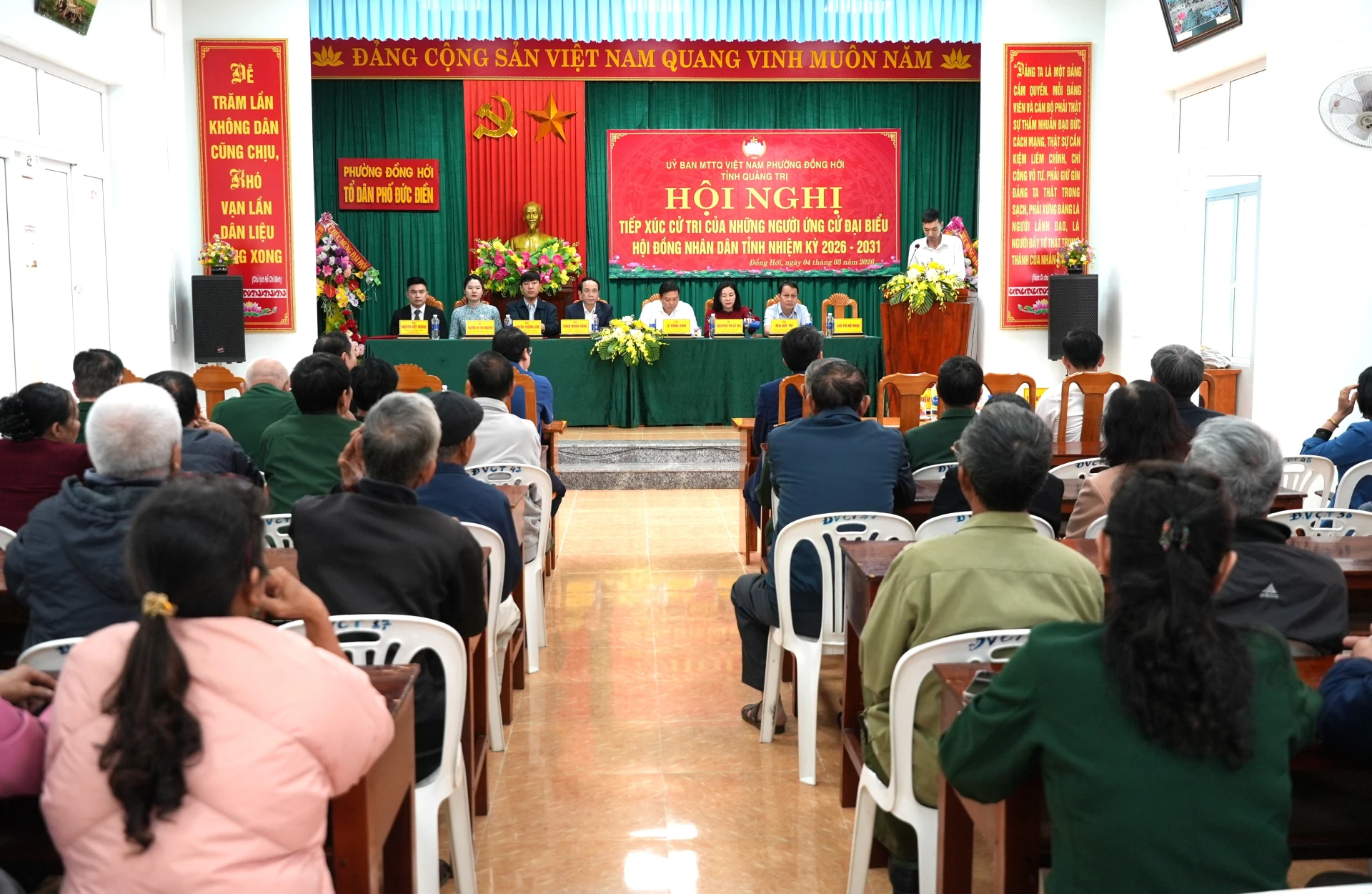 Ảnh 22: Quang cảnh hội nghị tại Nhà văn hóa TDP Đức Điền - Ảnh: T.Đ