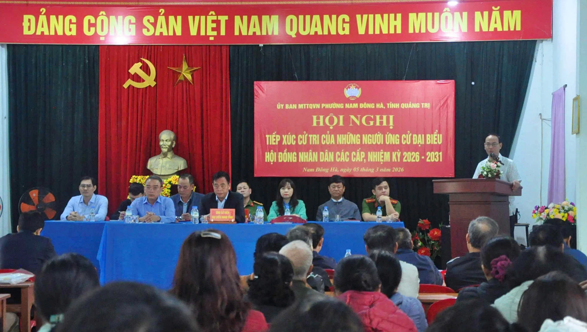 Những ứng cử viên đại biểu HĐND các cấp nhiệm kỳ 2026 – 2031 - Ảnh: M.N 