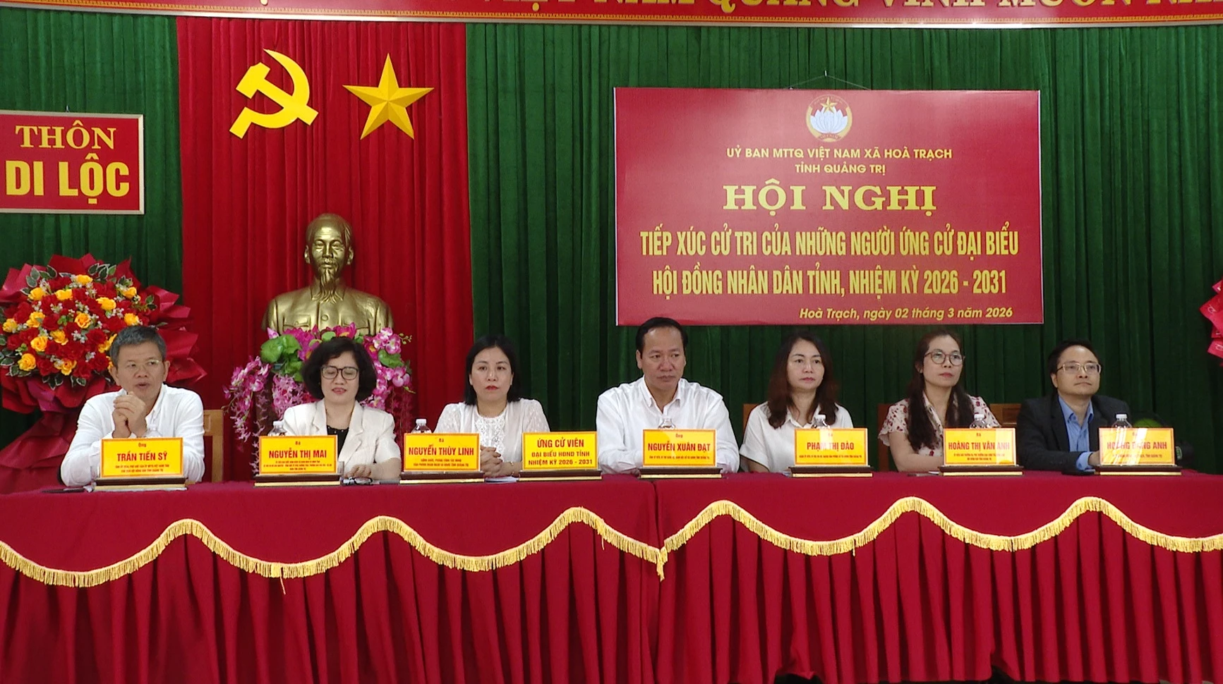 7 ứng cử viên đại biểu HĐND tỉnh, nhiệm kỳ 2026-2031 thuộc đơn vị bầu cử số 18 -Ảnh: T.L