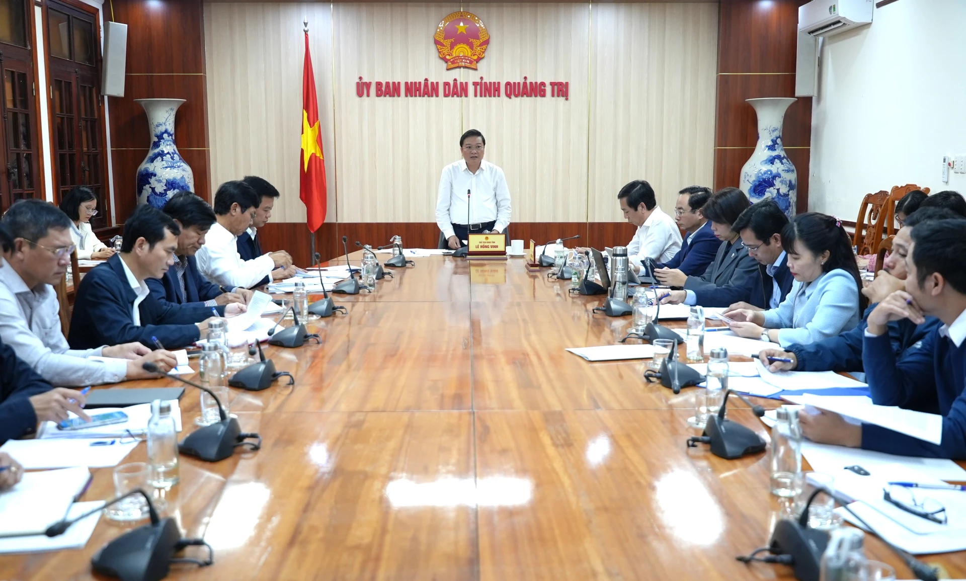 Quang cảnh buổi làm việc - Ảnh: T.Đ