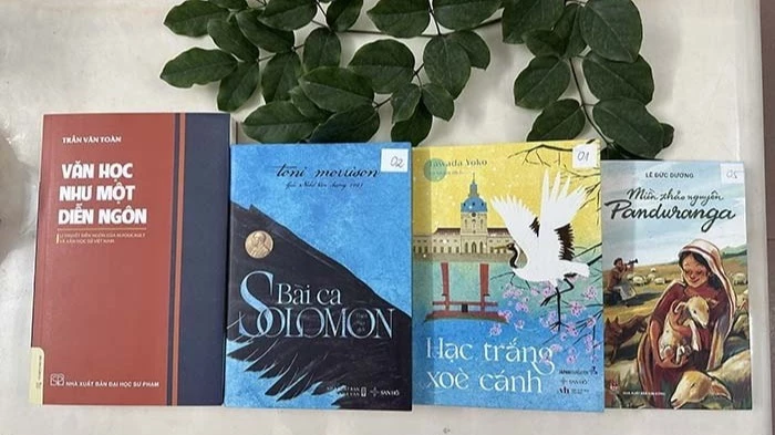 Một số tác phẩm đoạt giải thưởng của Hội Nhà văn Việt Nam năm 2025.
