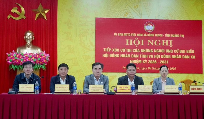 Cử tri xã Đông Trạch tin tưởng, kỳ vọng vào các ứng cử viên đại biểu HĐND tỉnh