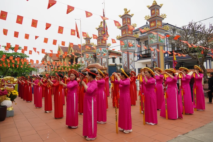 Lễ hội cầu yên gắn liền với đời sống, văn hóa của người dân xã Nam Trạch