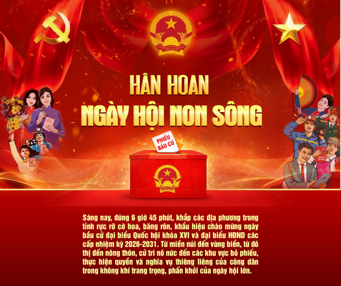 Hân hoan ngày hội non sông