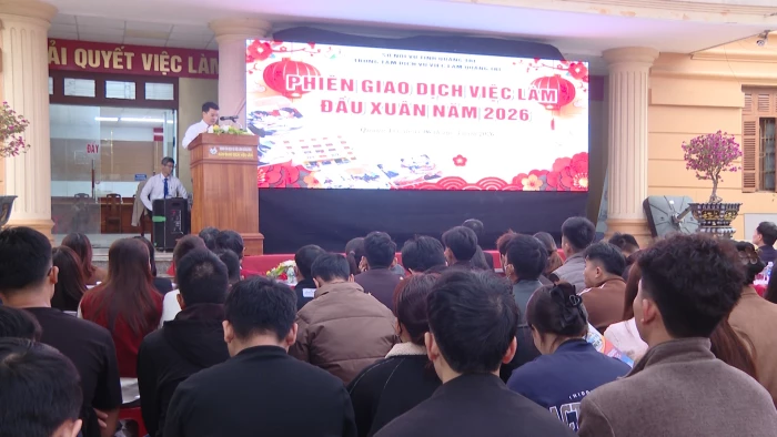 22 doanh nghiệp tham gia tuyển dụng tại phiên giao dịch việc làm đầu xuân 2026