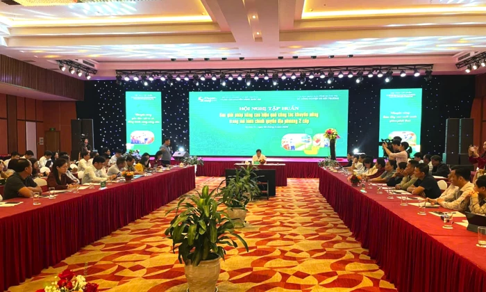 Nâng cao hiệu quả công tác khuyến nông cơ sở trong thực hiện chính quyền địa phương 2 cấp