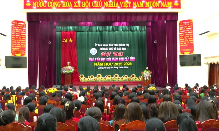 Khai mạc hội thi Giáo viên dạy giỏi mầm non cấp tỉnh năm học 2025-2026