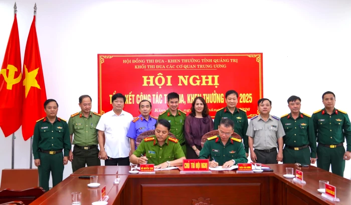 Khối thi đua các cơ quan Trung ương: Ký kết giao ước thi đua năm 2026