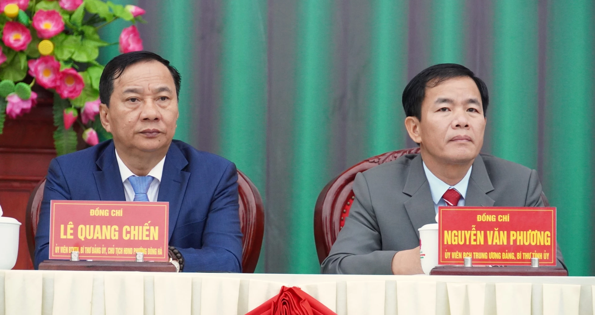 Đồng chí Nguyễn Văn Phương, Bí thư Tỉnh ủy dự Lễ giao nhận quân năm 2026 - Ảnh: QV