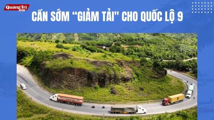 Cần sớm 'giảm tải' cho Quốc lộ 9