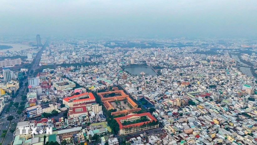 Quản lý đất đai. (Nguồn ảnh: TTXVN)