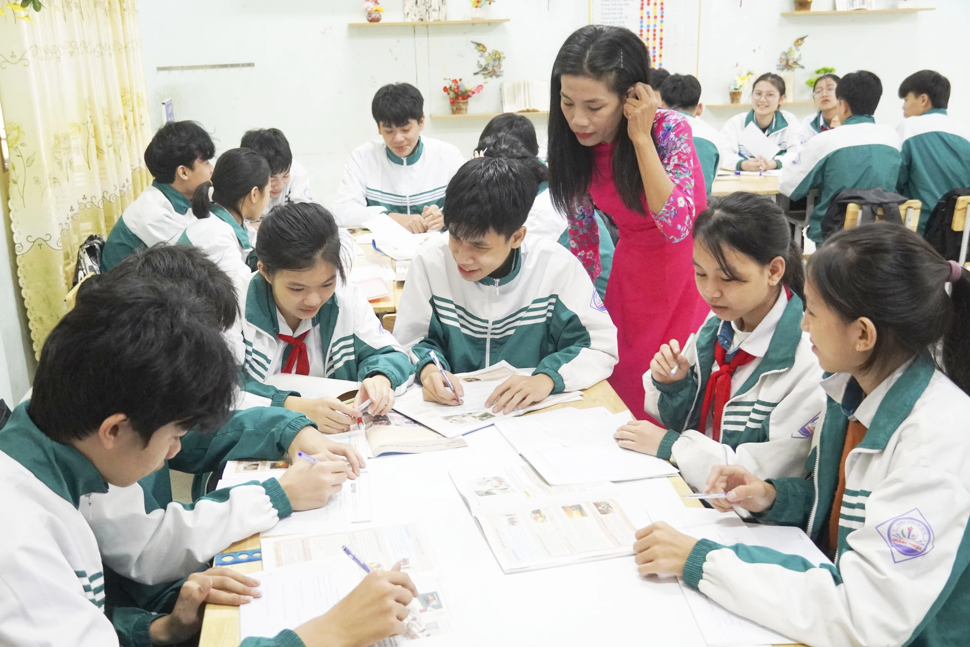 Đổi mới phương pháp dạy và học là yếu tố quan trọng nhằm nâng cao chất lượng giáo dục mũi nhọn -Ảnh: Nh.V