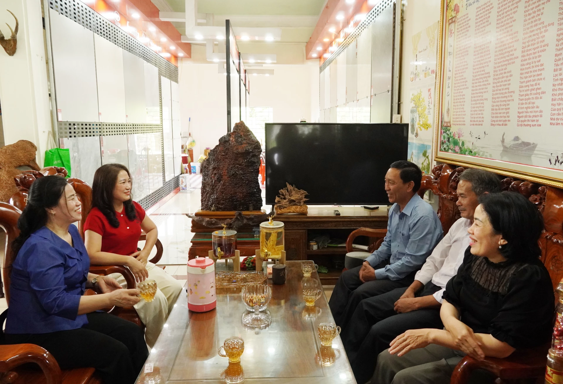 Công tác dân vận được đẩy mạnh với nhiều cách làm linh hoạt, phù hợp-Ảnh: H.L