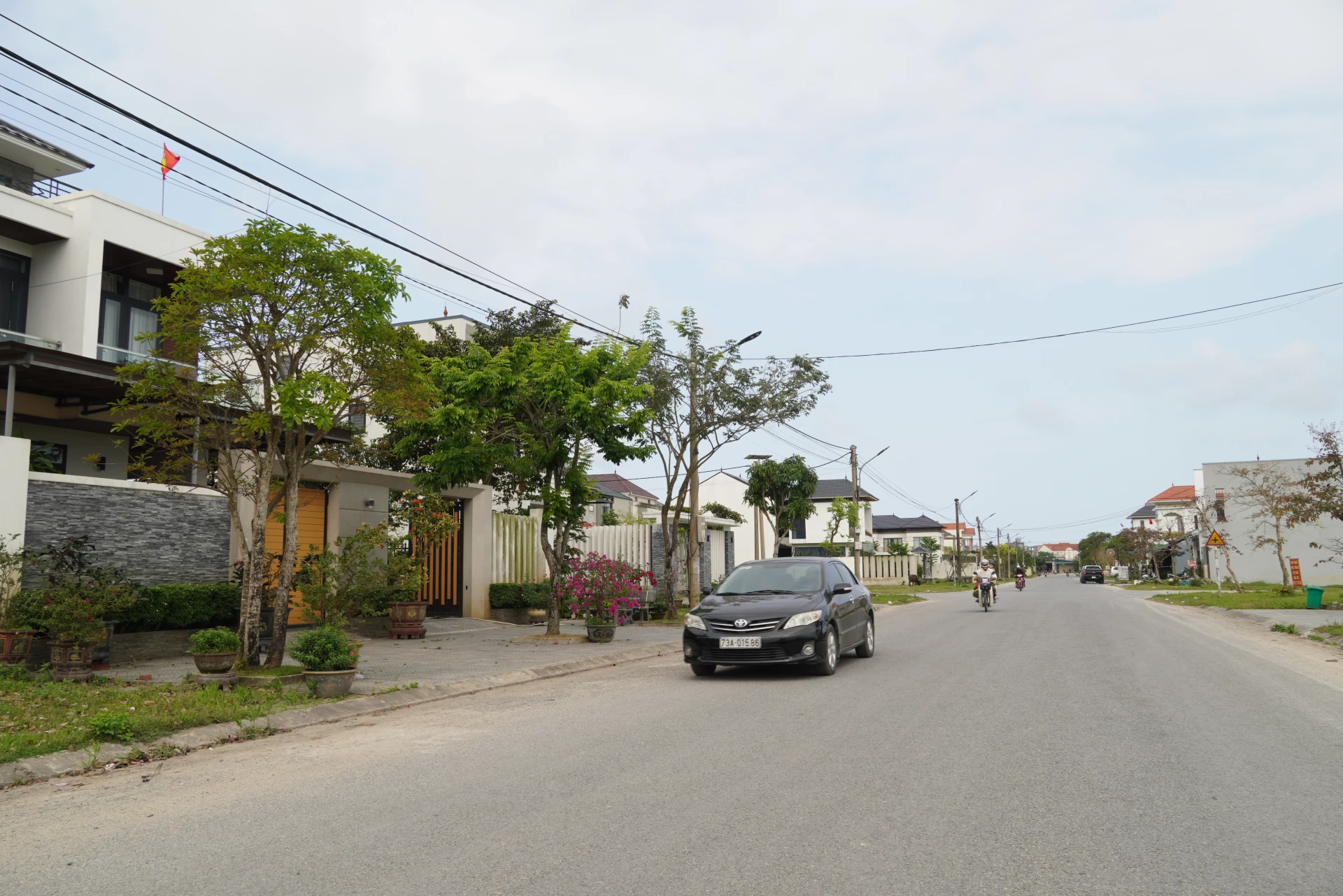 Một góc khu dân cư tổ dân phố Cầu, phường Ba Đồn - Ảnh: H.L