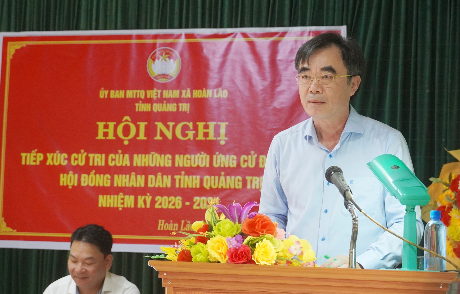 Ông Nguyễn Lương Bình, Ủy viên Ban Thường vụ, Trưởng ban Tổ chức Tỉnh ủy khẳng định các ứng viên nhận thức sâu sắc yêu cầu nhiệm vụ và trách nhiệm của đại biểu HĐND tỉnh trước cử tri - Ảnh: X.P