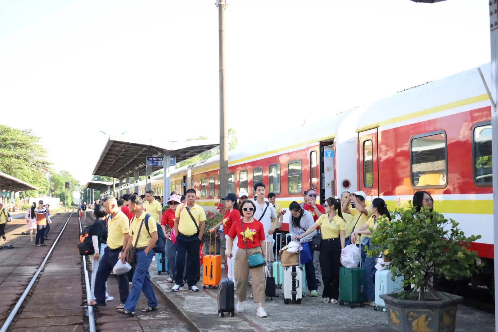 Năm 2026, Quảng Trị sẽ tập trung kết nối Hà Nội-Ninh Bình-Quảng Trị-Huế phát triển dòng khách di chuyển bằng tàu hỏa - Ảnh: D.H