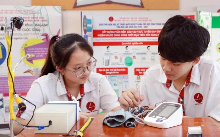 Hơn 240 dự án của học sinh tranh giải cuộc thi nghiên cứu khoa học, kỹ thuật