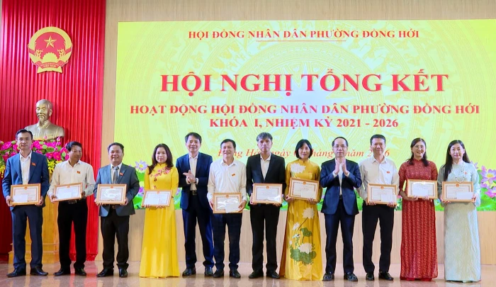 HĐND phường Đồng Hới: Tổng kết hoạt động nhiệm kỳ 2021-2026
