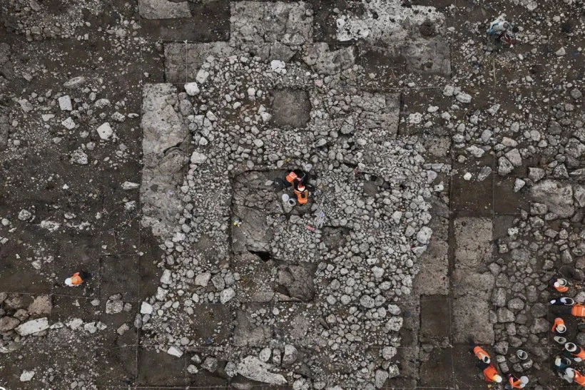 Khu vực các nhà khảo cổ tiến hành khai quật. (Ảnh: Heritage)