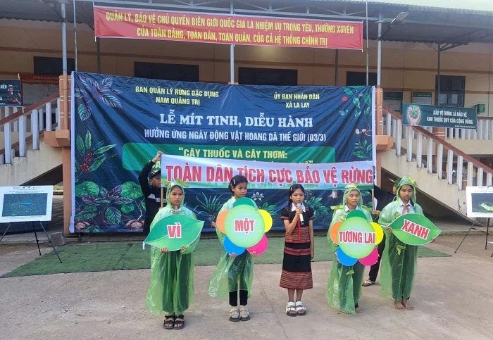 Mít tinh hưởng ứng Ngày Động vật hoang dã thế giới năm 2026