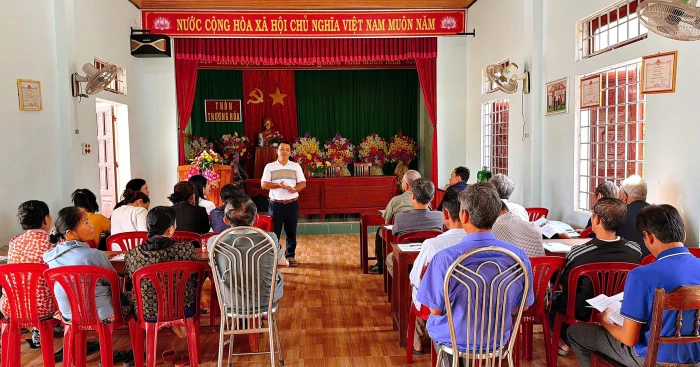 Phổ biến các quy định chứng nhận lúa hữu cơ cho nông dân