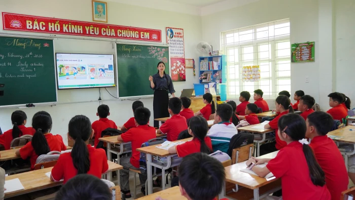 Xã Minh Hóa: Thiếu giáo viên tiếng Anh