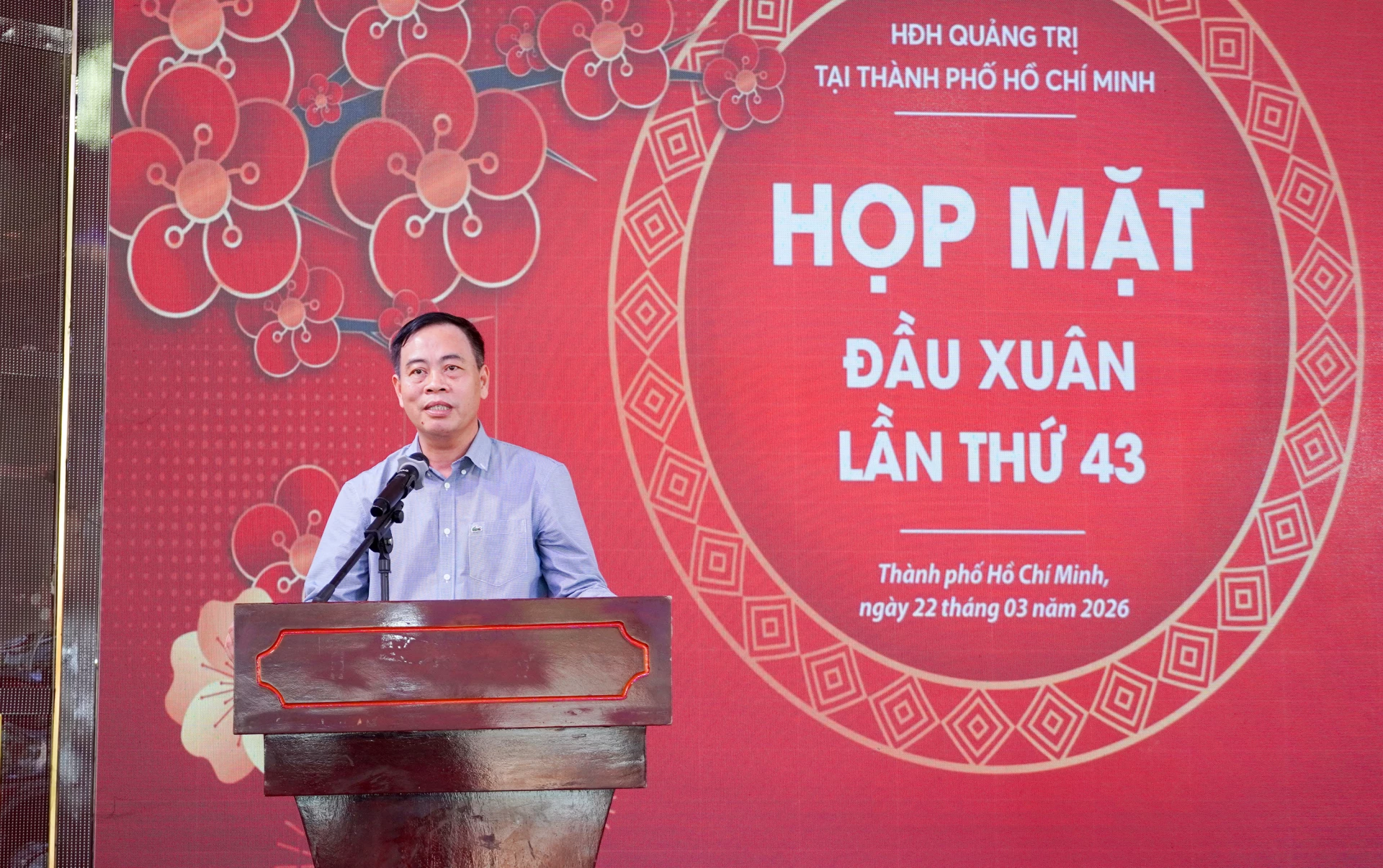 Đồng chí Nguyễn Đăng Quang, Phó Bí thư Tỉnh ủy, Chủ tịch HĐND tỉnh phát biểu tại buổi gặp mặt - Ảnh: N.H