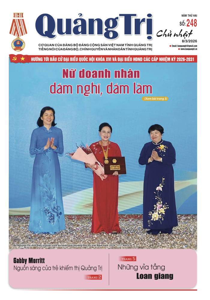 Báo Quảng Trị số 248 - Ngày 08-3-2026