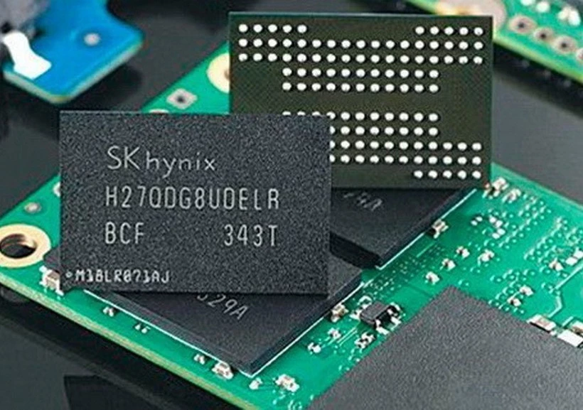 Sản phẩm của nhà sản xuất chip SK hynix Inc (Hàn Quốc). (Nguồn: Pulsenews)