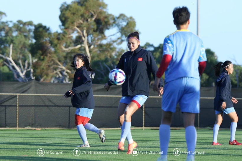 Tuyển nữ Việt Nam sẵn sàng cho giải châu Á 2026. (Nguồn: VFF)