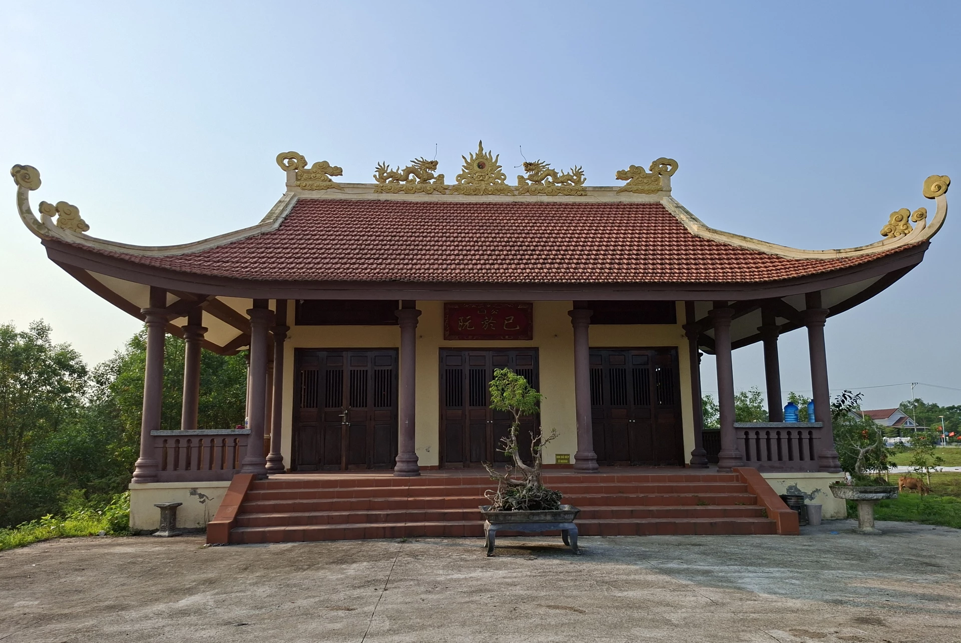 Đền thờ Thái phó Nguyễn Ư Dĩ - Ảnh: N.V