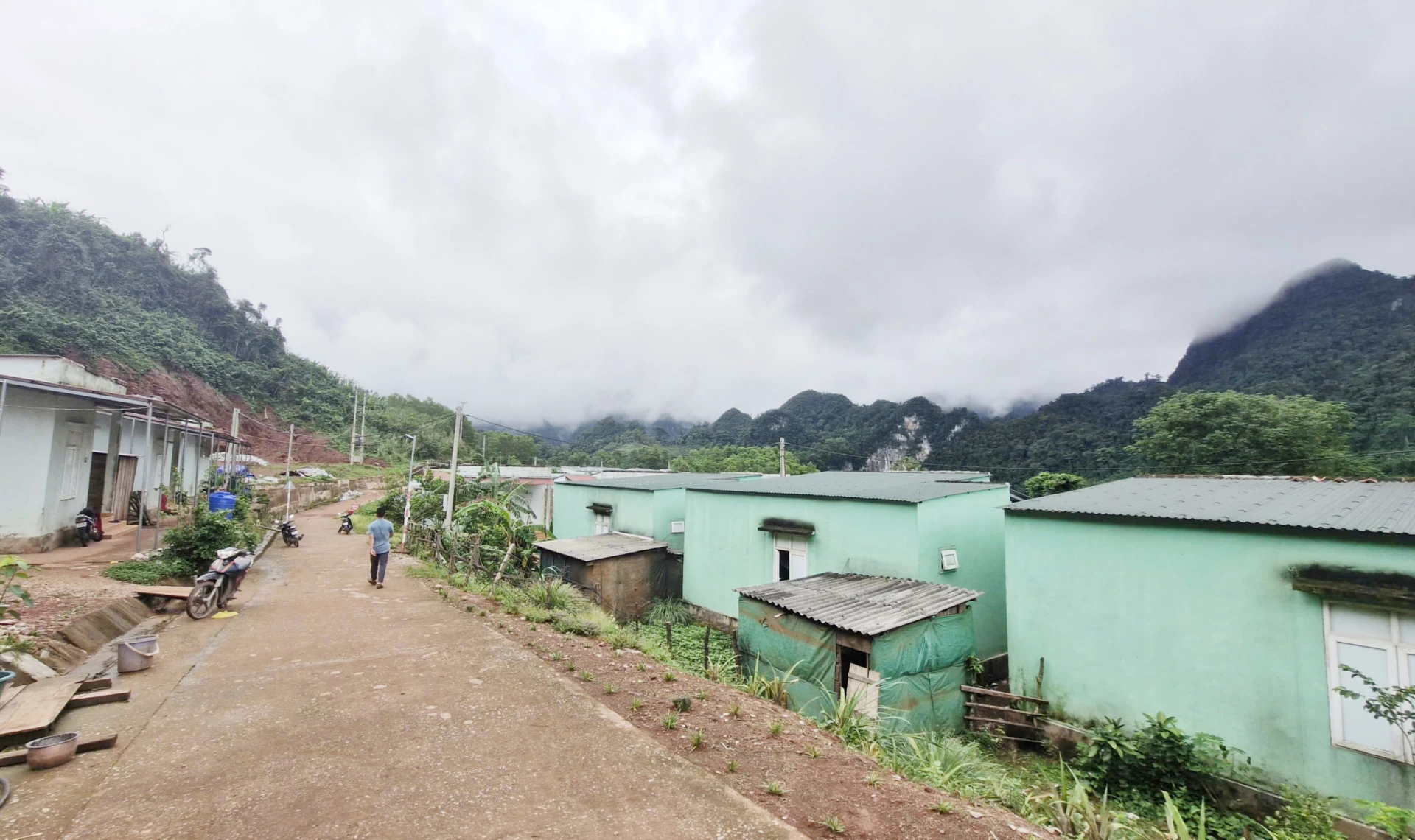 Một góc bản Cha Lo, xã Dân Hóa - Ảnh: X.P