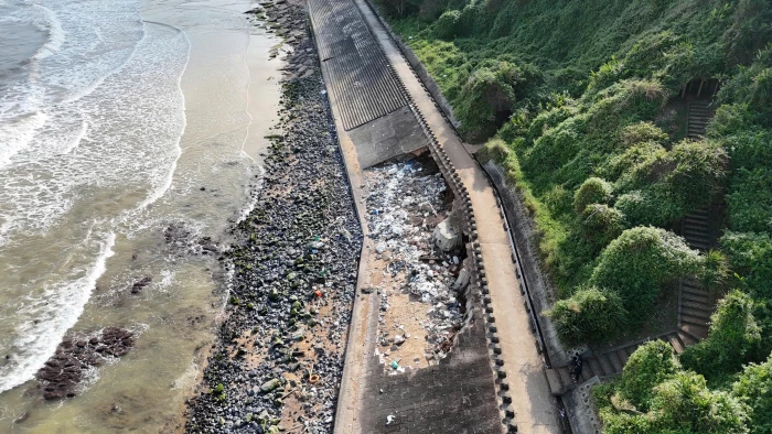 Bố trí 1,5 tỉ đồng khắc phục khẩn cấp điểm sạt lở gần Di tích quốc gia đặc biệt Địa đạo Vịnh Mốc