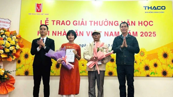 Trao giải thưởng văn học của Hội Nhà văn Việt Nam 2025