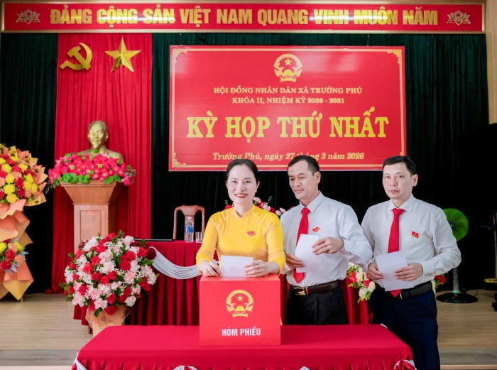 HĐND xã Trường Phú: Kiện toàn tổ chức bộ máy