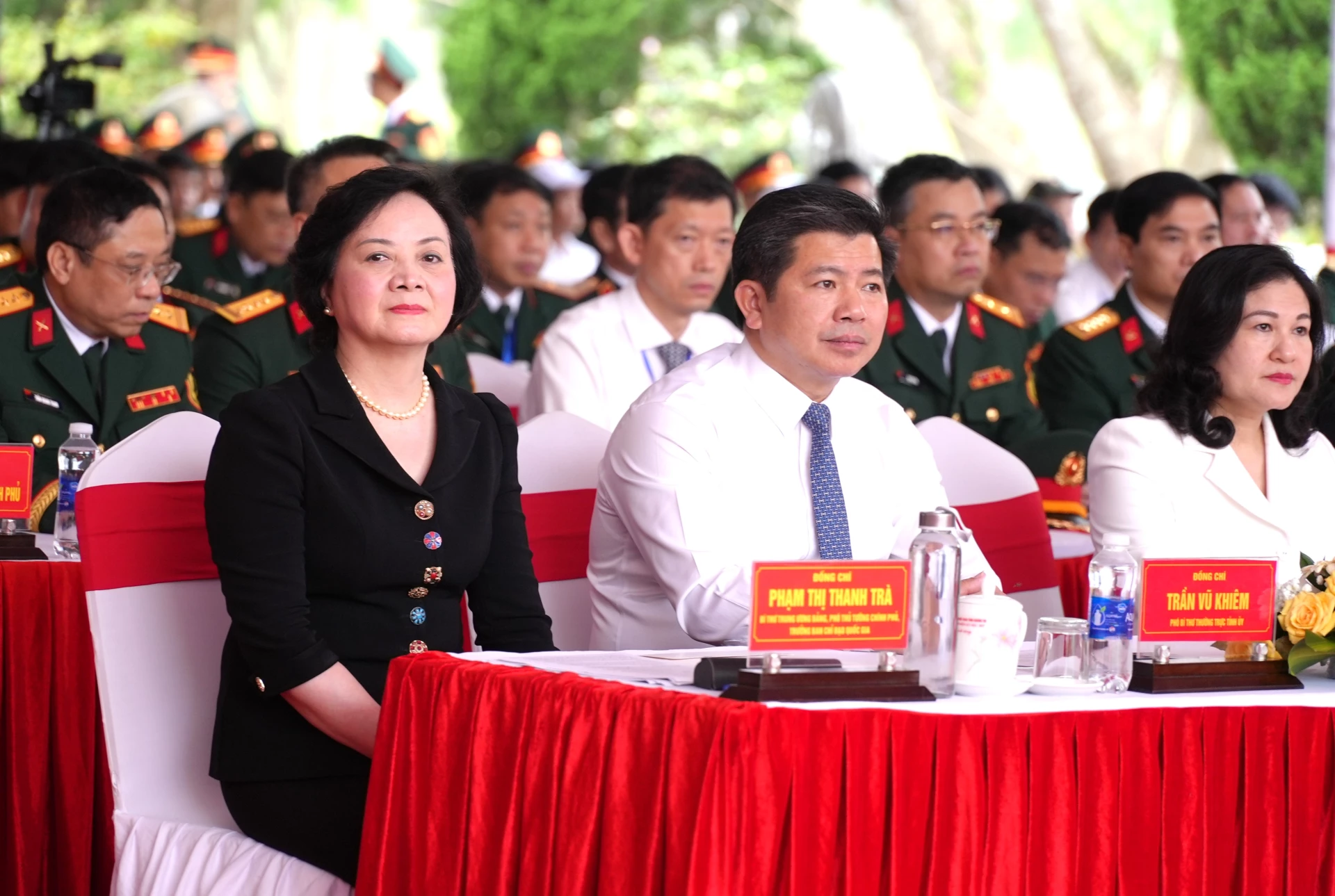 Các đại biểu tham dự Lễ phát động - Ảnh: T.Đ