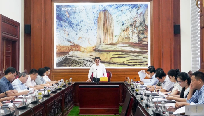 Hội nghị giao ban các cơ quan chuyên trách tham mưu, giúp việc Tỉnh ủy