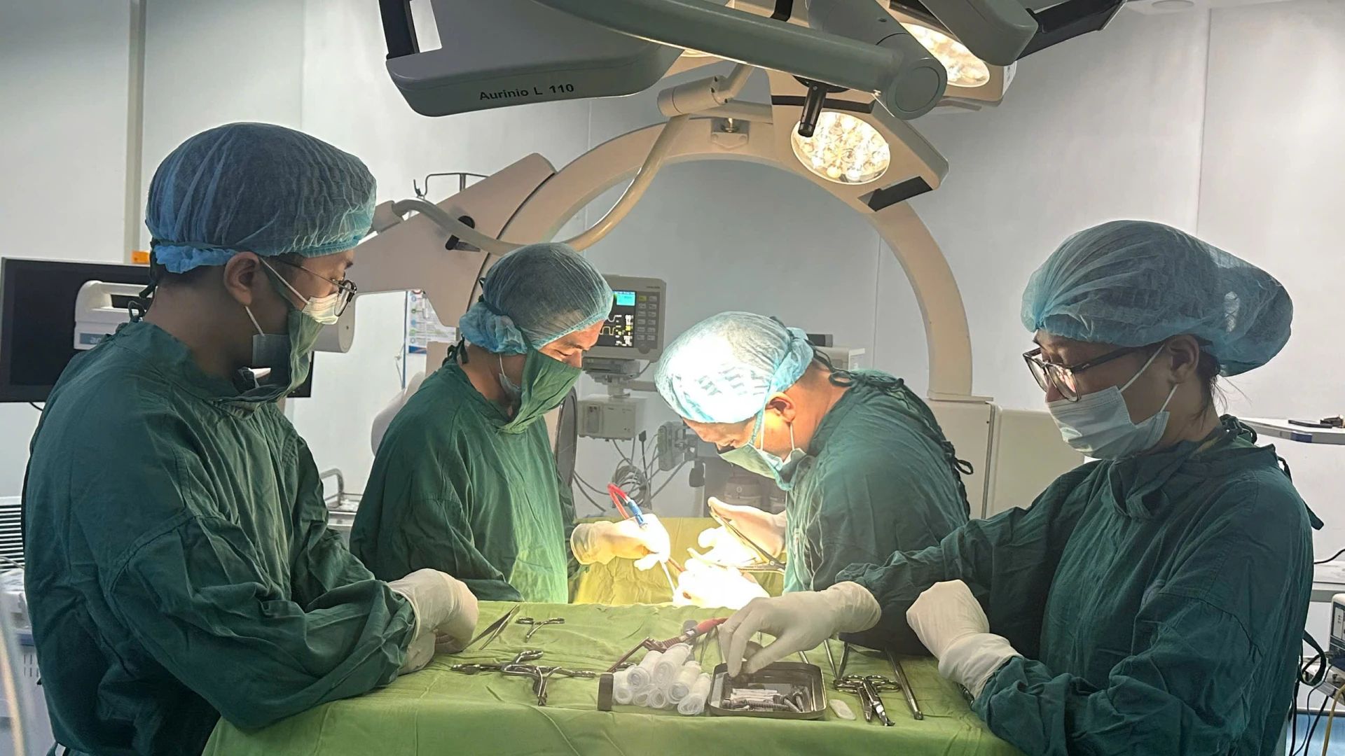 Ứng dụng nhiều kỹ thuật cao trong công tác khám và điều trị tại Bệnh viện đa khoa tỉnh Quảng Trị - Ảnh: L.D