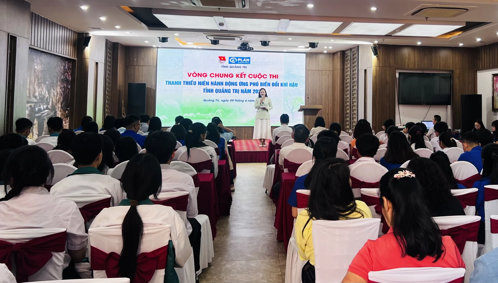 Quang cảnh cuộc thi - Ảnh: H.T