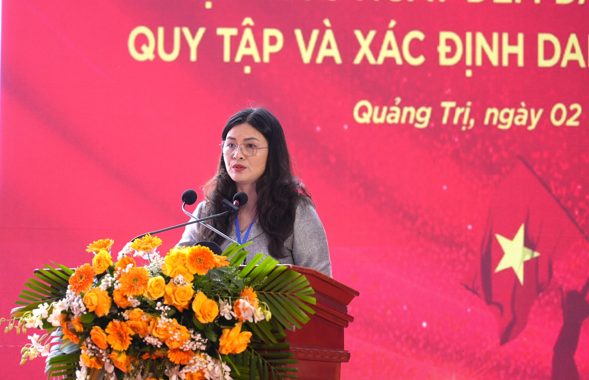 Đồng chí Vương Ngọc Hà, Phó Chủ tịch UBND tỉnh, Trưởng Ban Chỉ đạo 515 tỉnh Tuyên Quang phát biểu tại lễ phát động - Ảnh: T.Đ