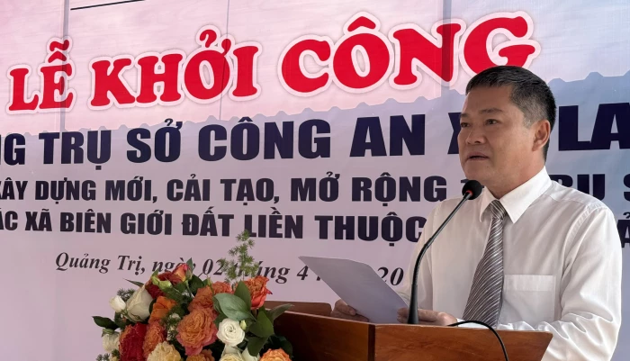 Triển khai xây mới, cải tạo, mở rộng trụ sở làm việc Công an các xã biên giới