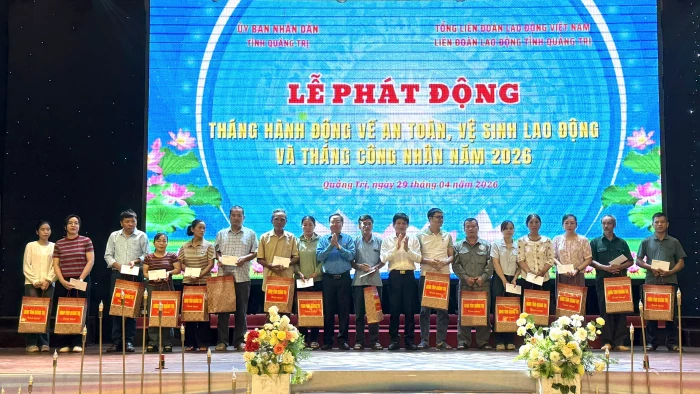 Phát động Tháng hành động về an toàn, vệ sinh lao động và Tháng Công nhân năm 2026