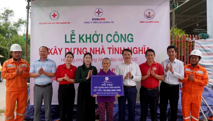 Khởi công xây dựng nhà tình nghĩa cho hộ gia đình chính sách tại xã Ninh Châu