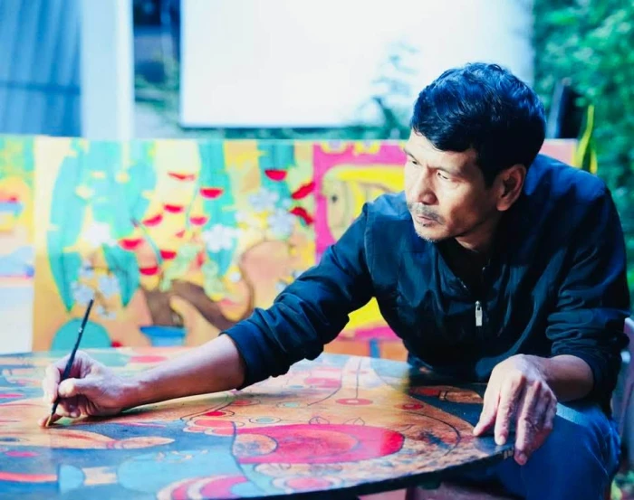 Vẽ như là hít thở