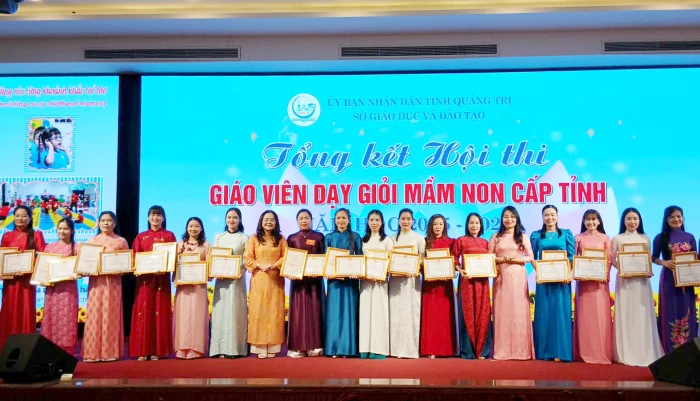 222 giáo viên đạt danh hiệu Giáo viên dạy giỏi mầm non cấp tỉnh, năm học 2025-2026