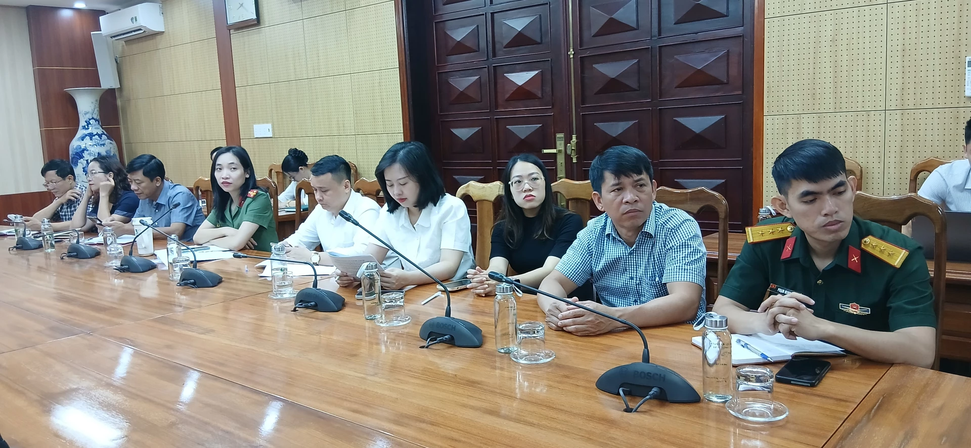 Ảnh: H.Đ Các đại biểu dự Hội nghị.