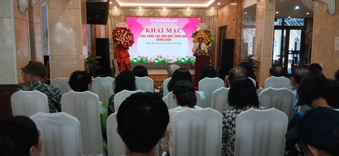 Khai mạc Trại sáng tác văn học thiếu nhi xuân 2026