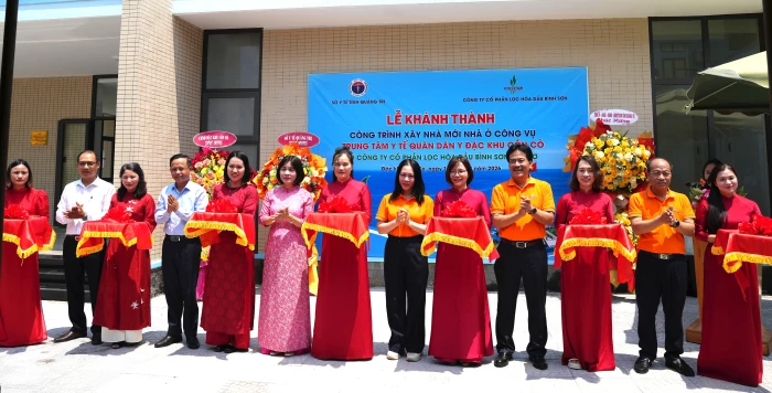 Khánh thành công trình nhà ở công vụ Trung tâm Y tế Quân dân y đặc khu Cồn Cỏ