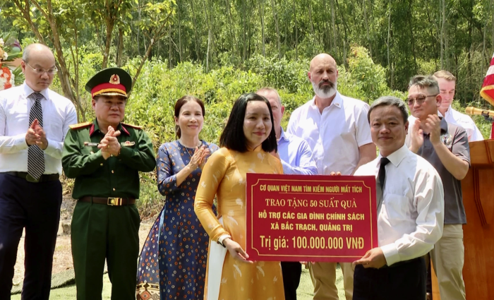 Lễ tưởng niệm 25 năm vụ tai nạn trực thăng tại xã Bắc Trạch